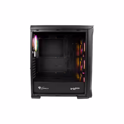 GENESIS Irid 505 ARGB Midi Tower Noir, Transparent