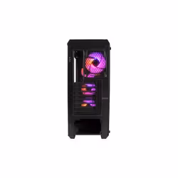 GENESIS Irid 505 ARGB Midi Tower Noir, Transparent - Vue supplémentaire 4
