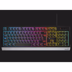 GENESIS RHOD 300 RGB, Taille réelle (100 %), USB, Clavier mécanique, QWERTY, Noir