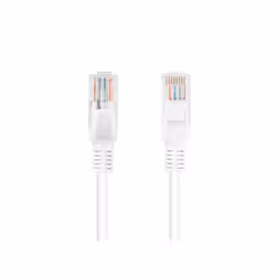 Lanberg PCU5-10CC-0025-W, 0,25 m, Cat5e, U/UTP (UTP), RJ-45, RJ-45