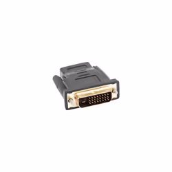 Lanberg AD-0010-BK changeur de genre de câble HDMI DVI-D Noir