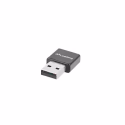 Lanberg NC-0300-WI, Sans fil, USB, 2400 Mbit/s, Noir