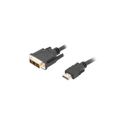 Lanberg CA-HDDV-10CC-0030-BK câble vidéo et adaptateur 3 m HDMI Type A (Standard) DVI-D Noir