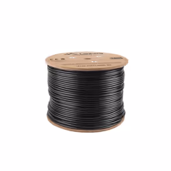 Lanberg LCU6-21CU-0305-BK câble de réseau Noir 305 m Cat6 U/UTP (UTP)
