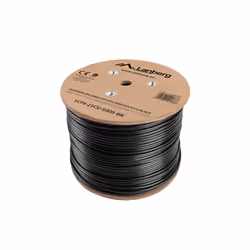 Lanberg LCF6-21CU-0305-BK câble de réseau Noir 305 m Cat6 F/UTP (FTP) - Vue supplémentaire 4