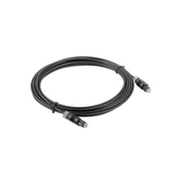 Lanberg CA-TOSL-10CC-0010-BK câble de fibre optique 1 m TOSLINK Noir