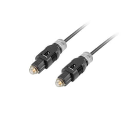 Lanberg CA-TOSL-10CC-0030-BK câble de fibre optique 3 m TOSLINK Noir