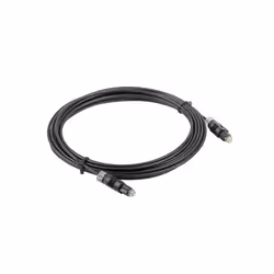 Lanberg CA-TOSL-10CC-0030-BK câble de fibre optique 3 m TOSLINK Noir