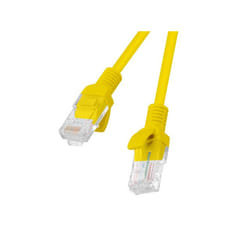 Lanberg PCU5-20CC-0050-Y câble de réseau Jaune 0,5 m Cat5e U/UTP (UTP)