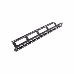 Lanberg PPKS-1224-B baie de branchements 1U