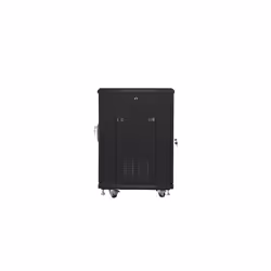 Lanberg FF01-6615-12B étagère 15U Rack autonome Noir - Vue supplémentaire 4