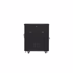 Lanberg FF01-6815-12B étagère 15U Rack autonome Noir