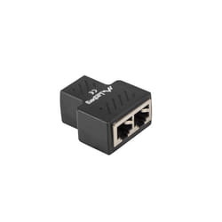 Lanberg ADS-RJ45-2RJ45-OS séparateur ou commutateur de câbles Diviseur de câbles Noir