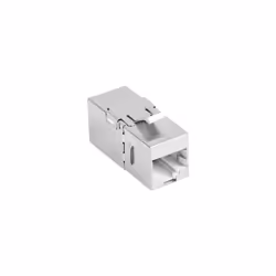 Lanberg KSF6-3090, Plat, Acier inoxydable, RJ-45, RJ-45, Femelle, Femelle