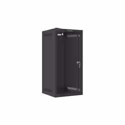 Lanberg WF10-2312-10B, Rack monté sur le mur, 12U, 20 kg, Gestion optimisée des câbles, Noir
