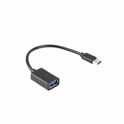 Lanberg AD-OTG-UC-01 câble USB 0,15 m USB 2.0 USB A USB C Noir