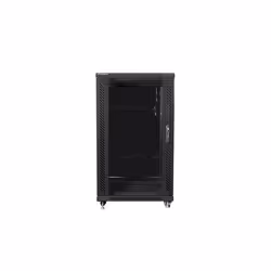 Lanberg FF01-6822-12B étagère 22U Rack autonome Noir