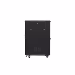 Lanberg FF01-6822-12B étagère 22U Rack autonome Noir - Vue supplémentaire 4