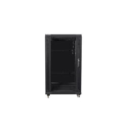 Lanberg FF01-6622-12B étagère 22U Rack autonome Noir