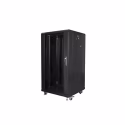 Lanberg FF01-6622-12B étagère 22U Rack autonome Noir