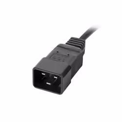 Lanberg PDU-08I-0200-C20-BK unité de distribution d'énergie 8 sortie(s) CA 1U Noir - Vue supplémentaire 4
