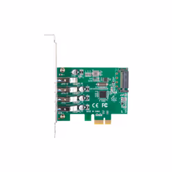 Lanberg PCE-US3-004 carte et adaptateur d'interfaces Interne USB 3.2 Gen 1 (3.1 Gen 1)