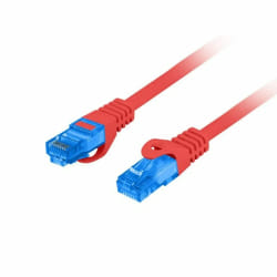 Lanberg PCF6A-10CC-0050-R câble de réseau Rouge 0,5 m Cat6a S/FTP (S-STP)