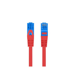 Lanberg PCF6A-10CC-0200-R câble de réseau Rouge 2 m Cat6a S/FTP (S-STP)
