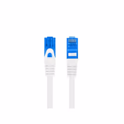 Lanberg PCF6A-10CC-0200-W câble de réseau Blanc 2 m Cat6a S/FTP (S-STP)