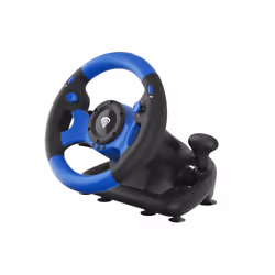 GENESIS SEABORG 350 Noir, Bleu USB Volant + pédales Nintendo Switch, PC, PlayStation 4, Playstation 3, Xbox 360, Xbox One - Vue supplémentaire 4