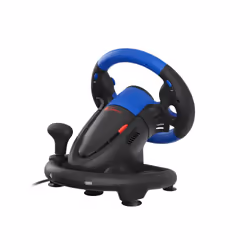 GENESIS SEABORG 350 Noir, Bleu USB Volant + pédales Nintendo Switch, PC, PlayStation 4, Playstation 3, Xbox 360, Xbox One - Vue supplémentaire 6