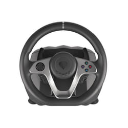 GENESIS Seaborg 400 Noir, Argent USB Volant + pédales Nintendo Switch, PC, PlayStation 4, Playstation 3, Xbox 360, Xbox One