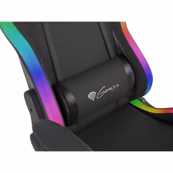 GENESIS NFG-1576 Siège pour jeu vidéo Siège de jeu sur PC Chaise avec assise rembourrée Noir