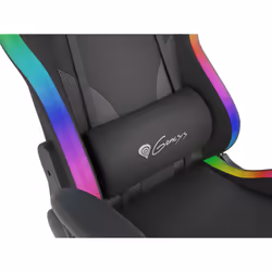 GENESIS Trit 600 RGB Siège de jeu universel Siège rembourré Noir
