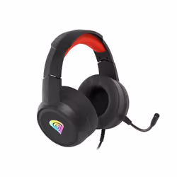 GENESIS Neon 200, Avec fil, Jouer, 20 - 20000 Hz, 280 g, Casque, Noir, Rouge