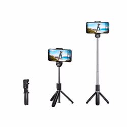 NATEC Alvito bâton support pour selfies Smartphone Noir