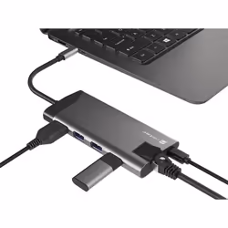 NATEC Fowler Plus USB Type-C Noir, Gris - Vue supplémentaire 4