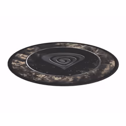 GENESIS Tellur 500 MoC, Tapis de fauteuil, Multicolore, Tissu, Caoutchouc, 1100 mm, 1100 mm
