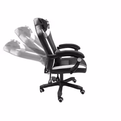 FURY Avenger M+ Siège de jeu universel Siège rembourré Noir, Blanc