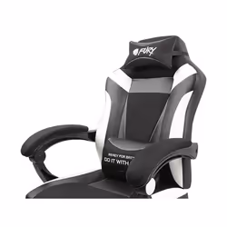FURY Avenger M+ Siège de jeu universel Siège rembourré Noir, Blanc - Vue supplémentaire 9