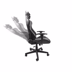 FURY AVENGER XL Siège de jeu universel Siège rembourré Noir, Blanc - Vue supplémentaire 11