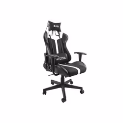 FURY AVENGER XL Siège de jeu universel Siège rembourré Noir, Blanc