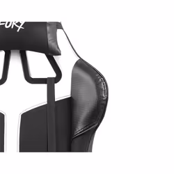 FURY AVENGER XL Siège de jeu universel Siège rembourré Noir, Blanc - Vue supplémentaire 8