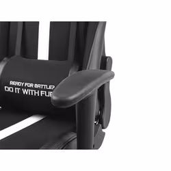 FURY AVENGER XL Siège de jeu universel Siège rembourré Noir, Blanc - Vue supplémentaire 9