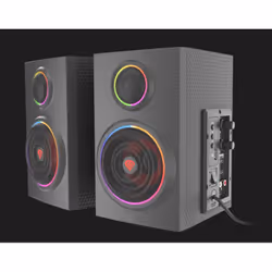GENESIS HELIUM 300BT ARGB, 2.0 canaux, Avec fil &sans fil, 24 W, Noir
