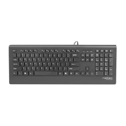 NATEC Barracuda clavier USB QWERTY Espagnole Noir