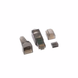 Lanberg PLUA-6000TL connecteur de fils RJ-45 Transparent