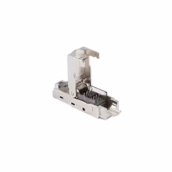 Lanberg PLSA-6000TL, RJ-45, Argent, Mâle, Droit, Acrylonitrile-Butadiène-Styrène (ABS), Métal, Cat6a