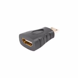 Lanberg AD-0037-BK, HDMI, HDMI Mini-C, Noir