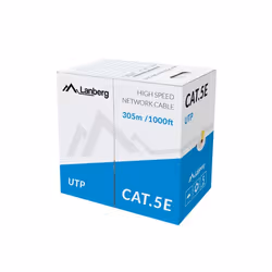 Lanberg LCU5-10CC-0305-Y, 305 m, Cat5e, U/UTP (UTP)